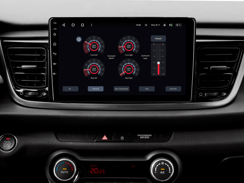 Buy Gazer T6009-SC multimedia system to Kia Rio Cross 2016-2020