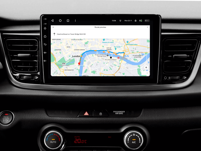 Buy Gazer T6009-SC multimedia system to Kia Rio Cross 2016-2020