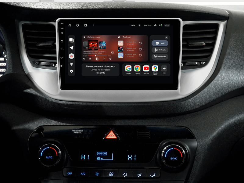 Buy Gazer T6009-TL/h multimedia system to Hyundai Tucson 3 (TL) 2015-2018