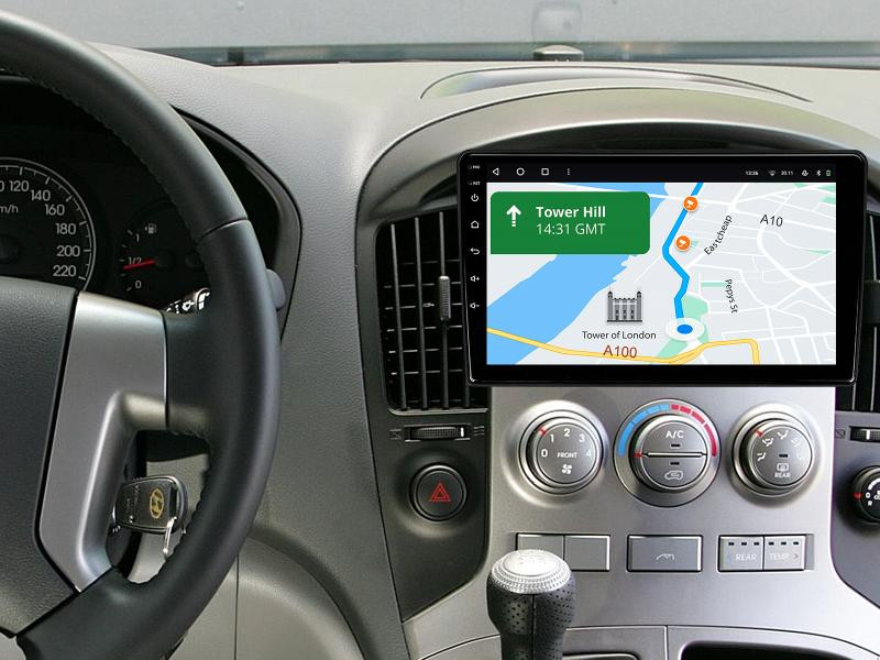 Buy Gazer T6009-TQ multimedia system to Hyundai H1 2 (TQ) 2007-2015