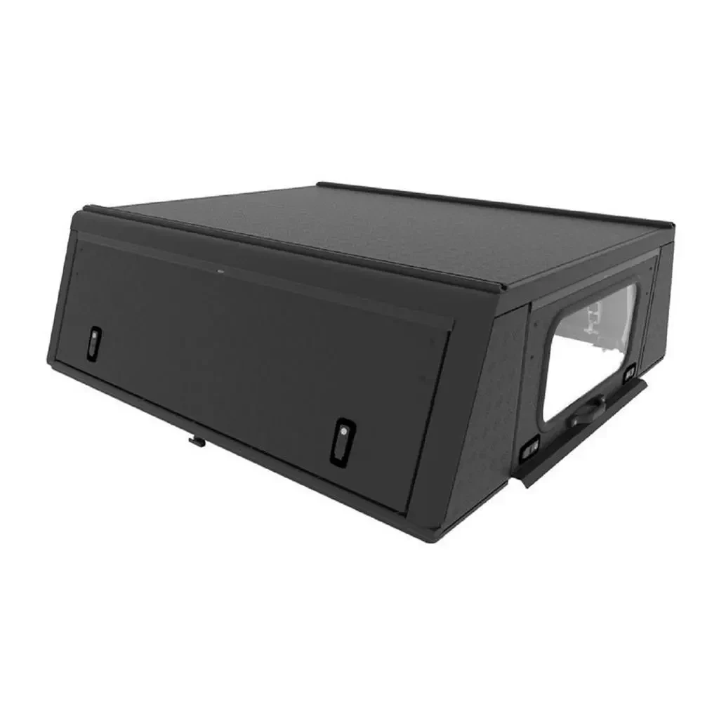 Купить Кунг Alu-Cab для VW Amarok от 2010 черный рифленый с дверями