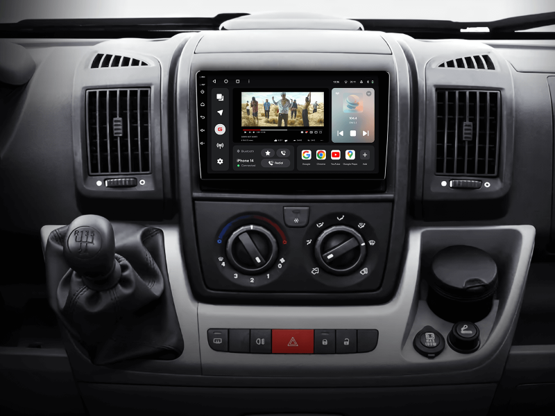 Buy Gazer T6009-X250 multimedia system to Fiat Ducato 3 2006-2022