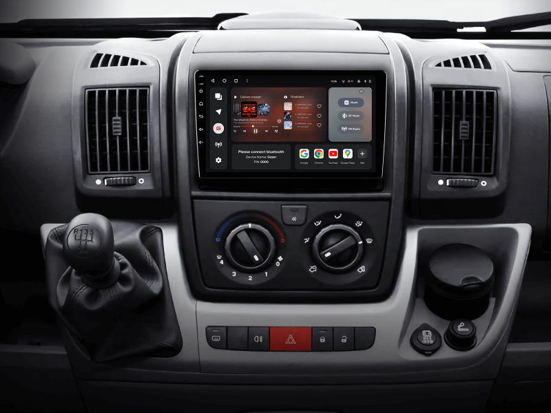 Buy Gazer T6009-X250 multimedia system to Fiat Ducato 3 2006-2022