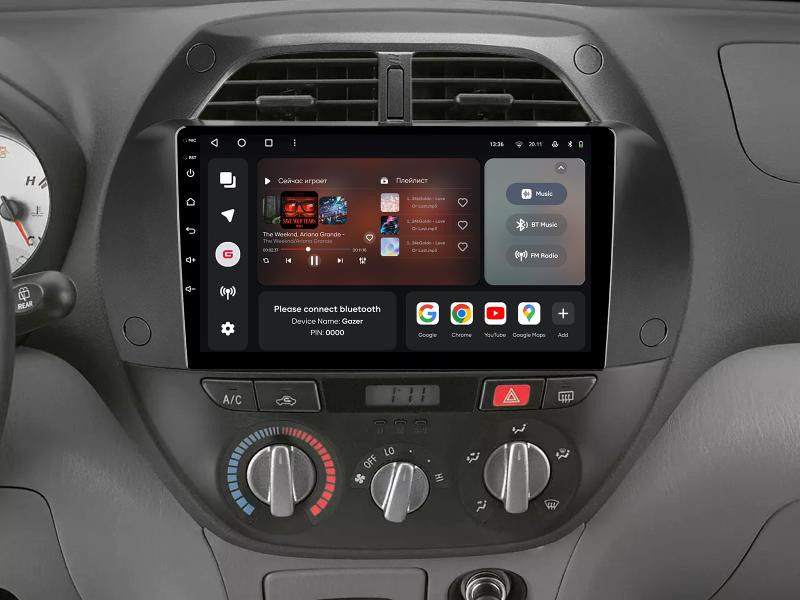 Buy Gazer T6009-XA20 Multimedia System to Toyota RAV4 2 (CA20, CA20W, XA20) 2000-2003