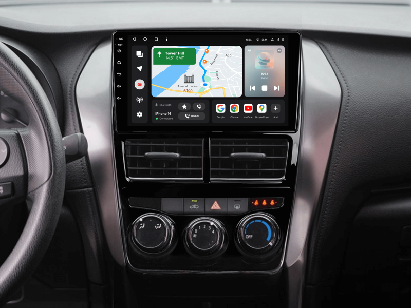 Buy Gazer T6009-XP150 multimedia system to Toyota Yaris (XP150), VIOS 2017-2020