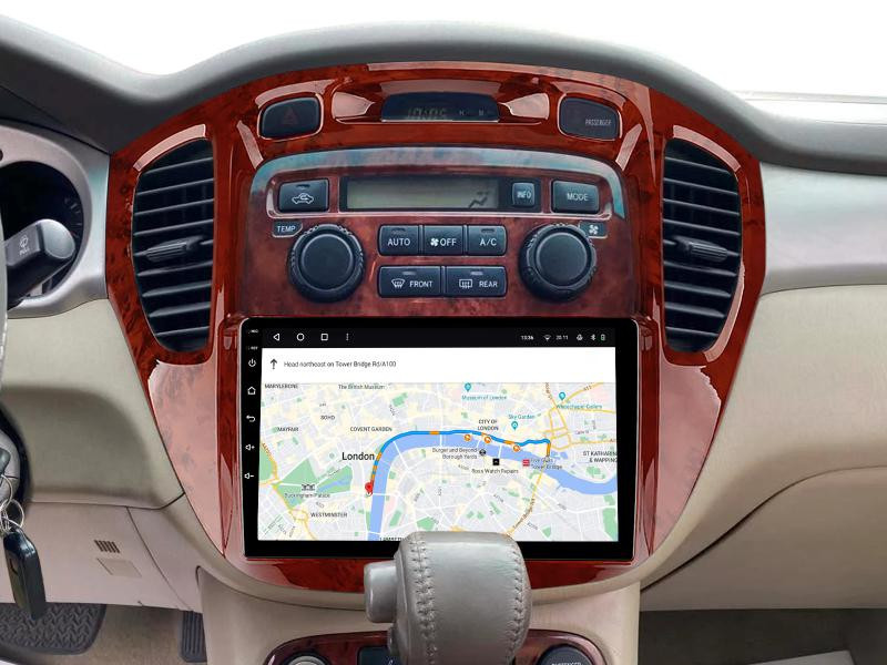 Buy Gazer T6009-XU20 multimedia system to Toyota Highlander 1 (XU20) 2001-2007