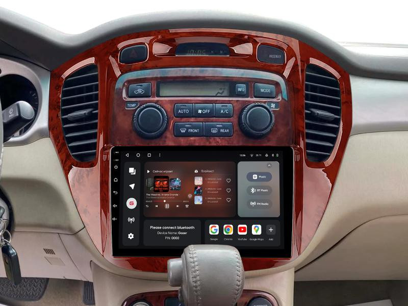 Buy Gazer T6009-XU20 multimedia system to Toyota Highlander 1 (XU20) 2001-2007