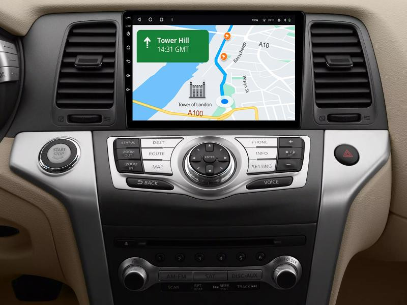 Buy Gazer T6009-Z50 multimedia system to Nissan Murano (Z50) 2002-2015