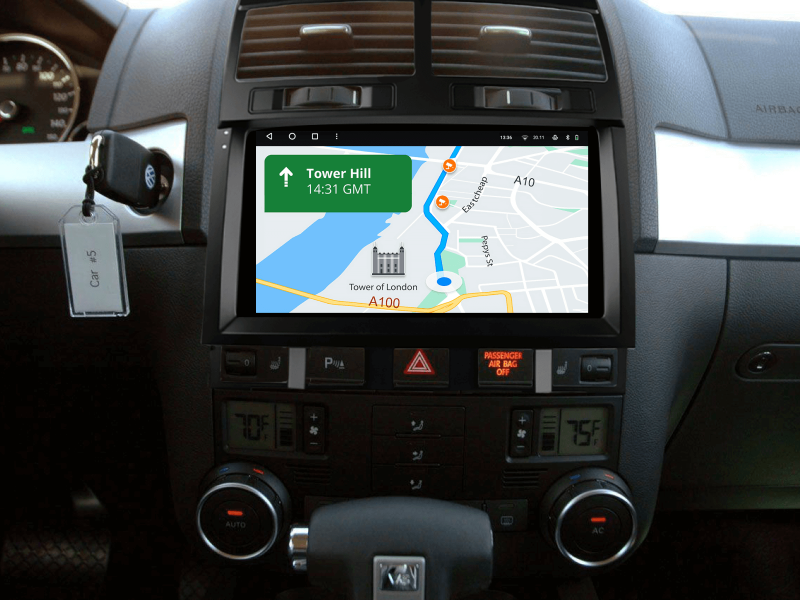 Buy Gazer T6509-7L Multimedia System to Volkswagen Touareg (7l) 2002-2010