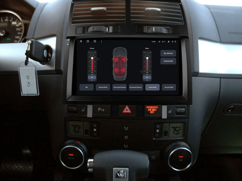 Buy Gazer T6509-7L Multimedia System to Volkswagen Touareg (7l) 2002-2010