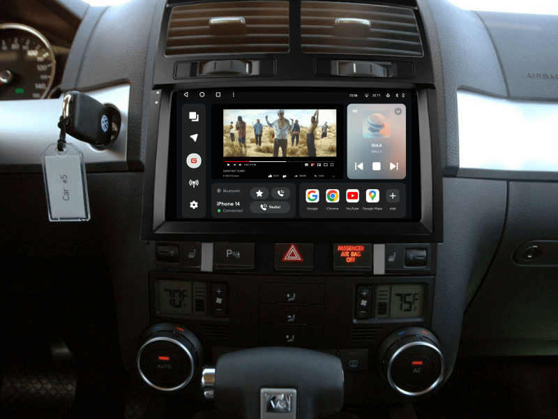 Buy Gazer T6509-7L Multimedia System to Volkswagen Touareg (7l) 2002-2010