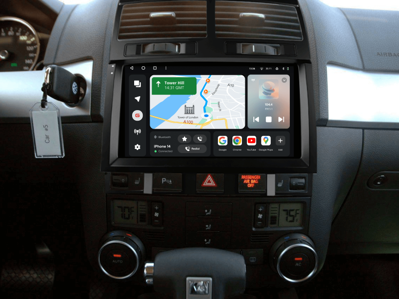 Buy Gazer T6509-7L Multimedia System to Volkswagen Touareg (7l) 2002-2010