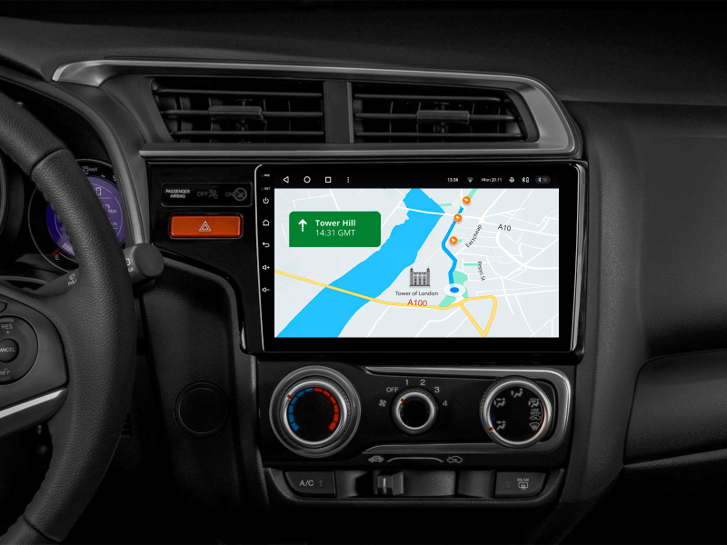 Buy Gazer T6509-HK/H Multimedia System to Honda Jazz 3 2015-2020, Fit 3 (GP, GK) 2013-2020