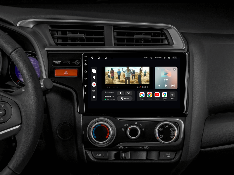 Buy Gazer T6509-HK/H Multimedia System to Honda Jazz 3 2015-2020, Fit 3 (GP, GK) 2013-2020