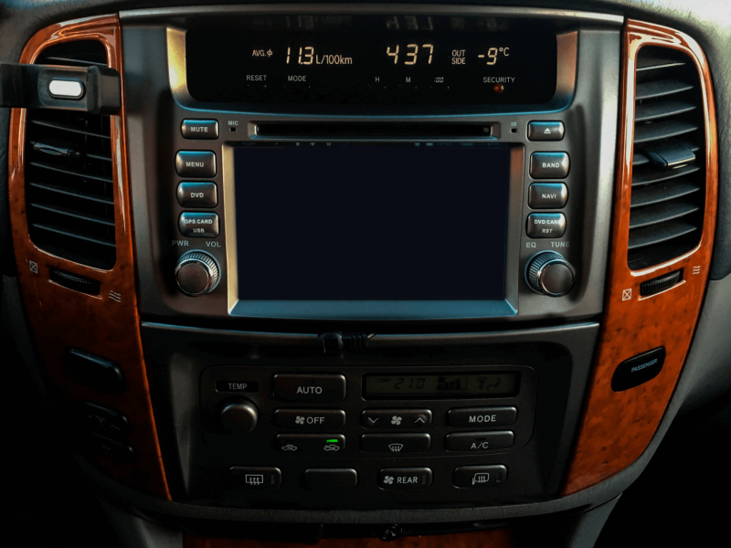 Buy Gazer T6509-J100 multimedia system to Toyota Land Cruiser 100 (J100) 1998-2003