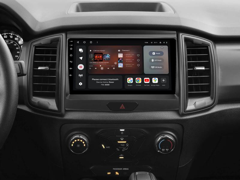 Buy Gazer T6509-P703 multimedia system to Ford Ranger 2015-2022