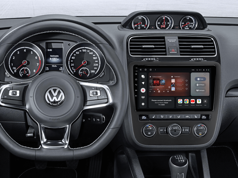 Buy Gazer T6509-Sci Multimedia System to Volkswagen Scirocco 3 2009-2014