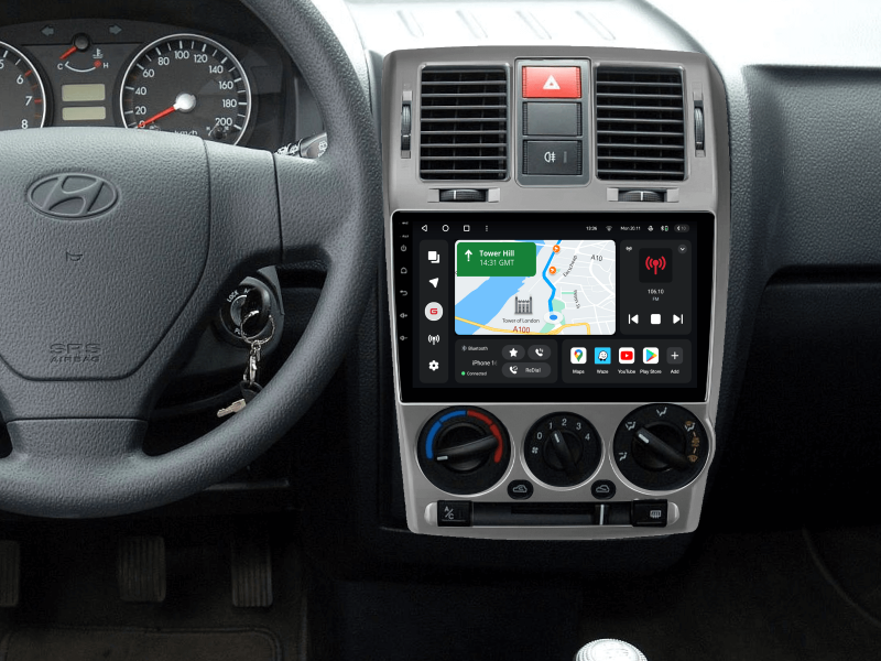 Buy Gazer T6509-TB multimedia system to Hyundai Getz 1 (TB) 2002-2011