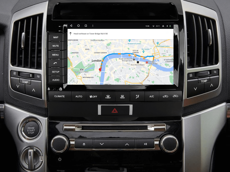 Buy Gazer T6509-TJ200/H Multimedia System to Toyota Land Cruiser 200 (J200) 2007-2015