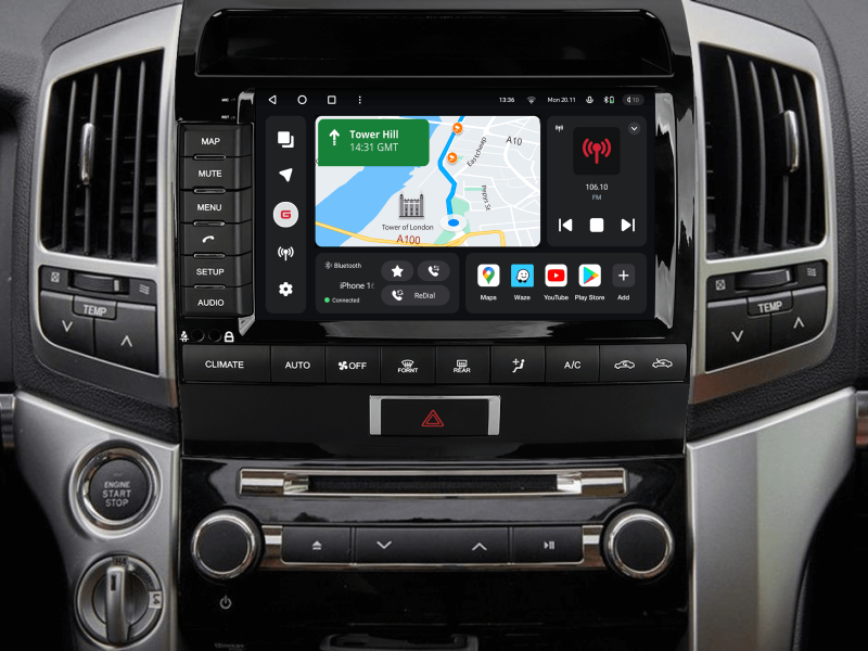 Buy Gazer T6509-TJ200/H Multimedia System to Toyota Land Cruiser 200 (J200) 2007-2015