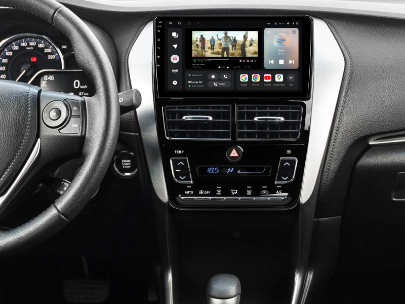 Buy Gazer T6509-XP150 multimedia system to Toyota Yaris (XP150), VIOS 2017-2020