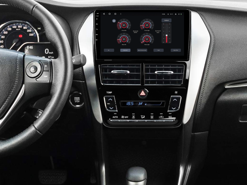 Buy Gazer T6509-XP150 multimedia system to Toyota Yaris (XP150), VIOS 2017-2020