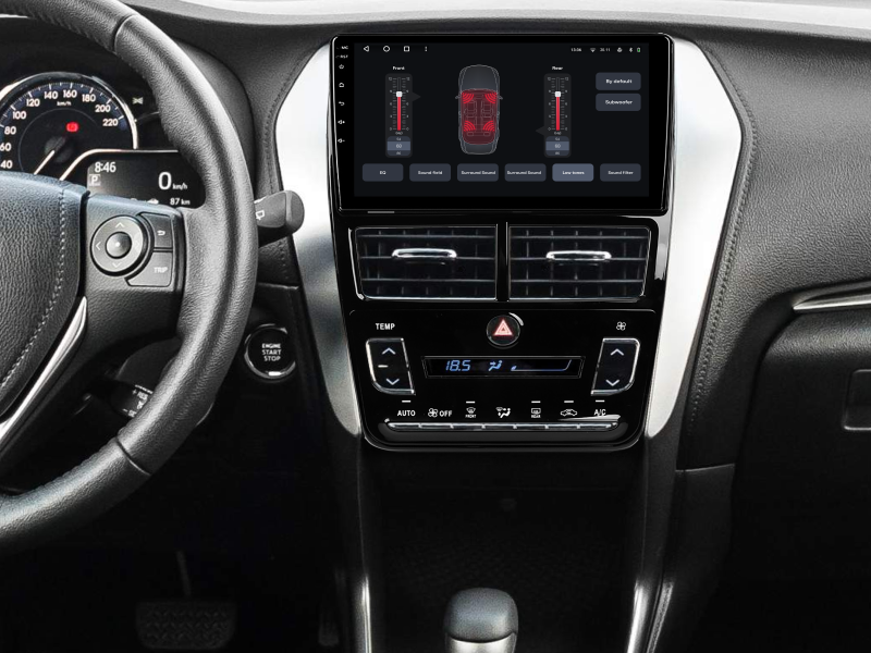 Buy Gazer T6509-XP150 multimedia system to Toyota Yaris (XP150), VIOS 2017-2020