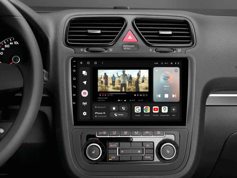 Buy Gazer T6809-Sci Multimedia System to Volkswagen Scirocco 3 2008-2014