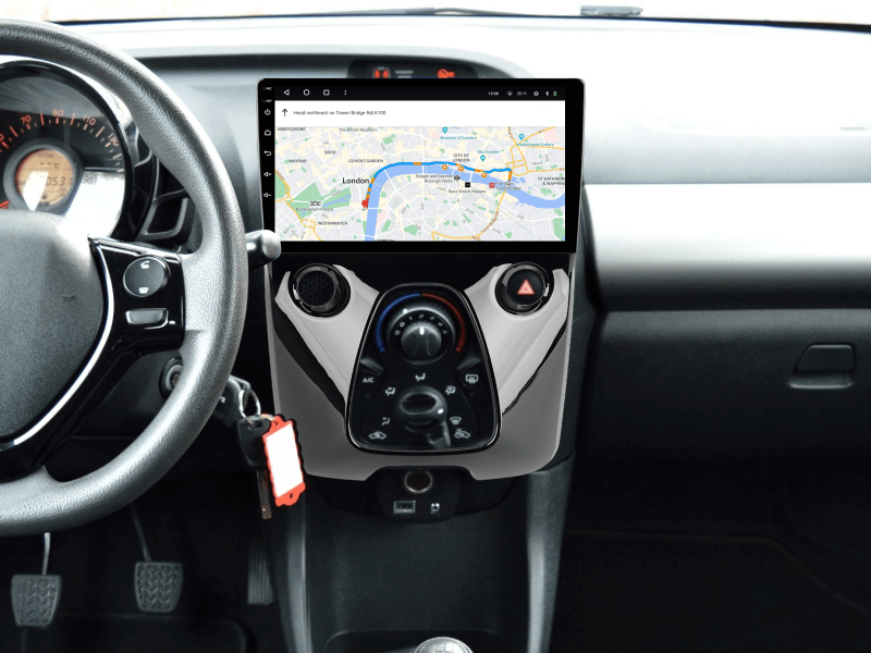 Buy Gazer T6010-AB40 PRO Multimedia System to Peugeot 108 2014-2021