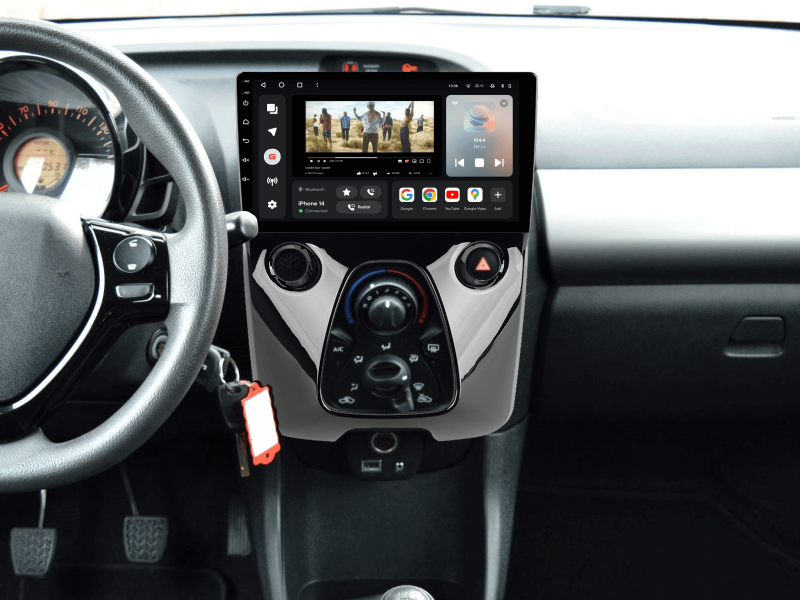 Buy Gazer T6010-AB40 PRO Multimedia System to Peugeot 108 2014-2021