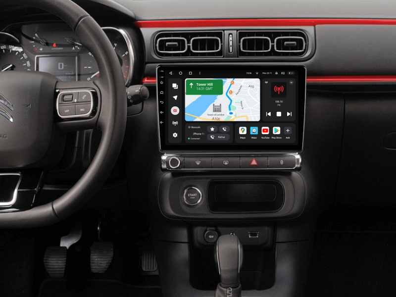 Buy Gazer T6010-CPF1 PRO Multimedia System to Citroen C3-XR 2019-2020