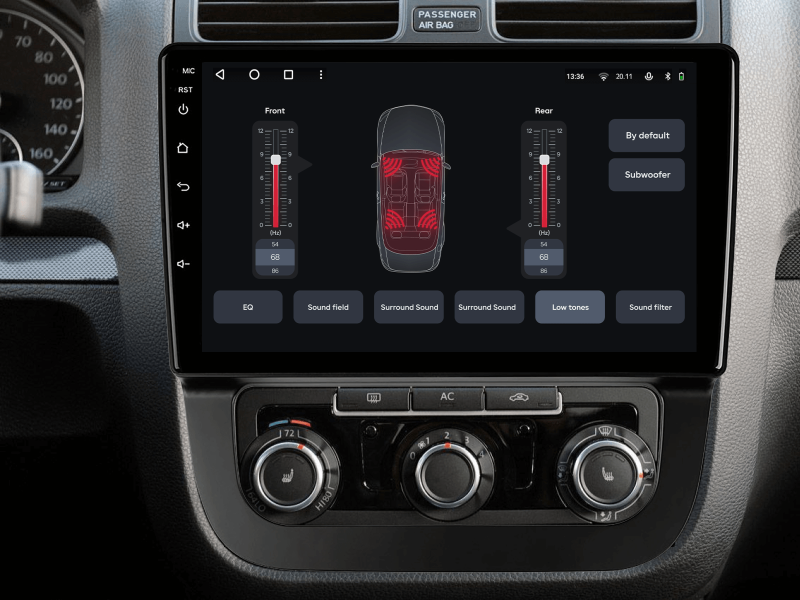 Купити Мультимедійна система Gazer T6510-1K PRO до Volkswagen Jetta 5 (1K) 2005-2010