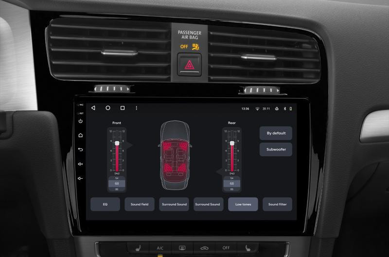 Buy Gazer T6510-5G/L PRO Multimedia System to Volkswagen Golf 7 (5G) 2012-2020