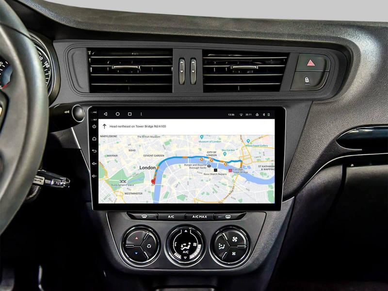 Buy Gazer T6510-CPF1 Pro Citroen C3-XR 2010-2018 multimedia system