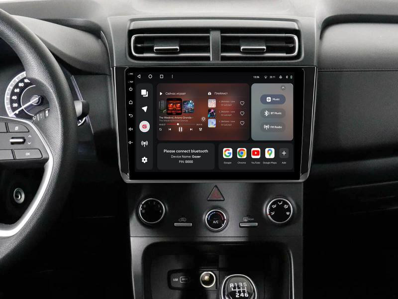 Buy Gazer T6510-SU2 PRO Multimedia System to Hyundai Creta 2, IX25 (SU2) 2021-2023