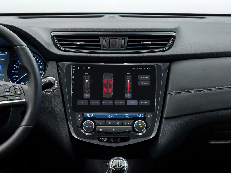 Buy Gazer T6510-T32/H PRO Multimedia System to Nissan X-Trail 3, Qashqai 2 (Automatic Air Conditioning) 2013-2017