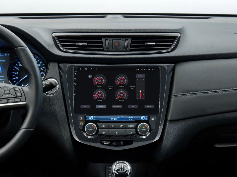 Buy Gazer T6510-T32/H PRO Multimedia System to Nissan X-Trail 3, Qashqai 2 (Automatic Air Conditioning) 2013-2017