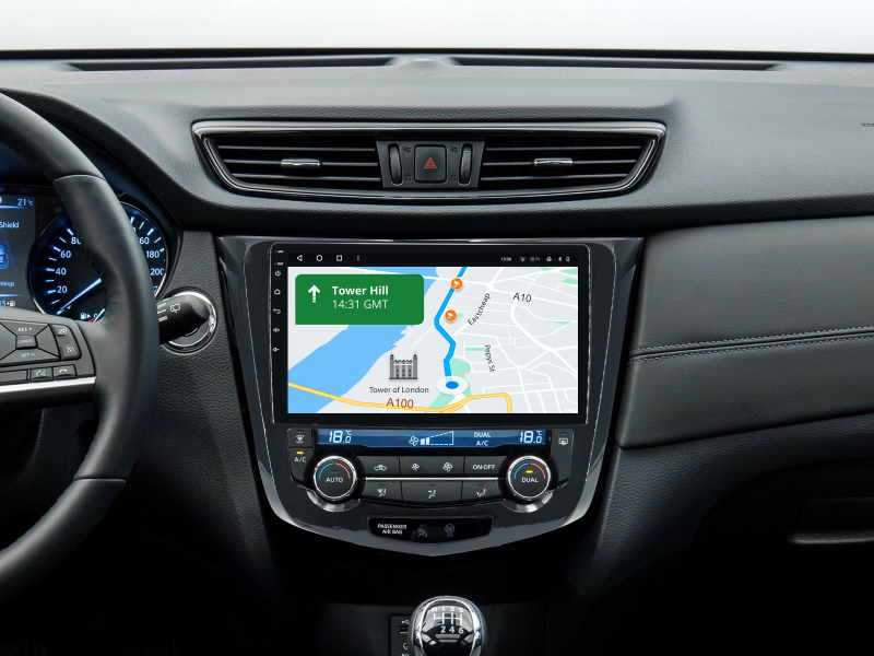 Buy Gazer T6510-T32/H PRO Multimedia System to Nissan X-Trail 3, Qashqai 2 (Automatic Air Conditioning) 2013-2017