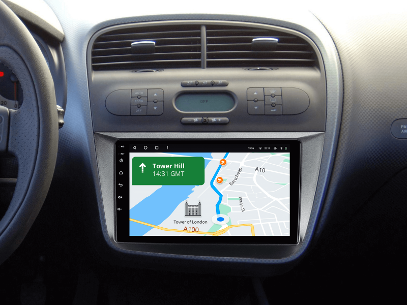 Buy Gazer T6009-5P Pro Multimedia System to Seat Altea (5p) 2004-2015