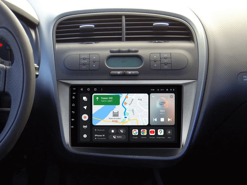 Buy Gazer T6009-5P Pro Multimedia System to Seat Altea (5p) 2004-2015