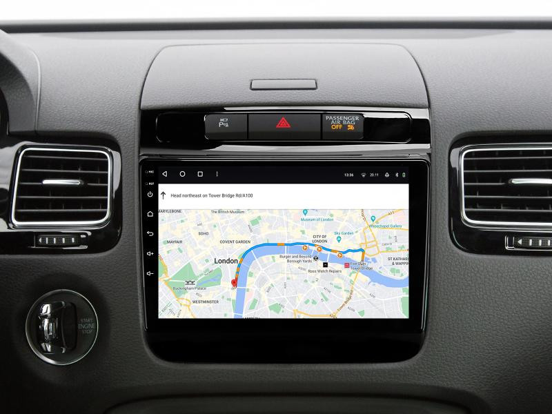 Buy Gazer T6009-7P/L Pro Multimedia System to Volkswagen Touareg (7p) 2010-2018