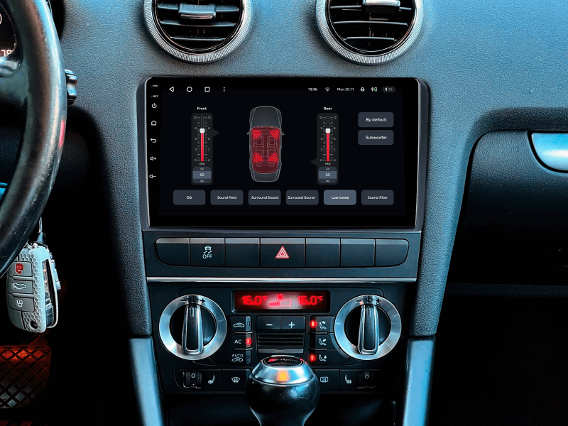 Купить Мультимедійна система Gazer T6009-8P PRO до Audi A3 2 2003-2013, S3 2 2006-2012, RS3 1 2011-2012