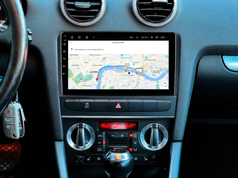 Купить Мультимедійна система Gazer T6009-8P PRO до Audi A3 2 2003-2013, S3 2 2006-2012, RS3 1 2011-2012