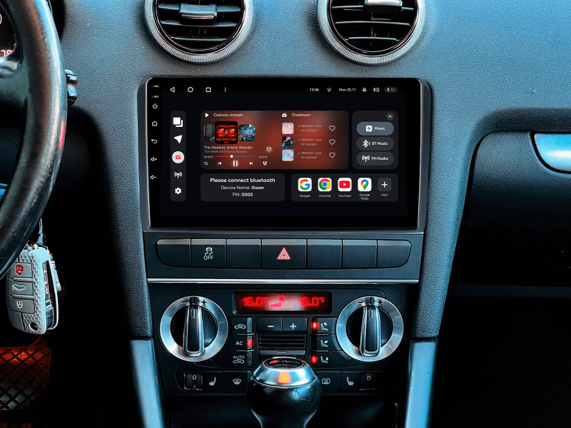 Купить Мультимедійна система Gazer T6009-8P PRO до Audi A3 2 2003-2013, S3 2 2006-2012, RS3 1 2011-2012