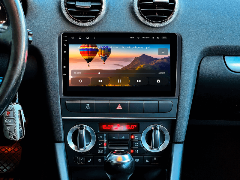 Купить Мультимедійна система Gazer T6009-8P PRO до Audi A3 2 2003-2013, S3 2 2006-2012, RS3 1 2011-2012