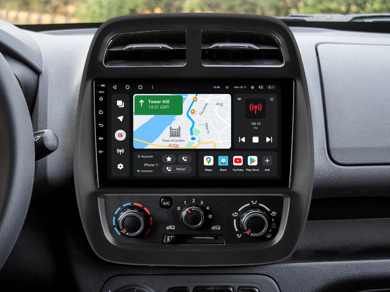 Купити Мультимедійна система Gazer T6009-BW PRO до Renault Kwid (BW) 2015-2019