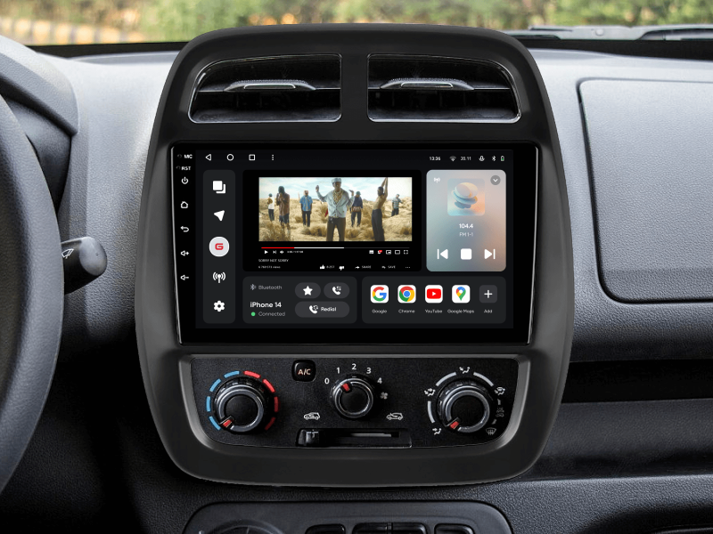 Купити Мультимедійна система Gazer T6009-BW PRO до Renault Kwid (BW) 2015-2019