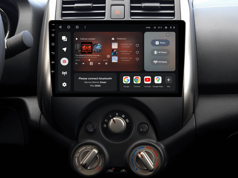 Купити Мультимедійна система Gazer T6009-C17 PRO до Nissan Sunny, Versa 2012-2014