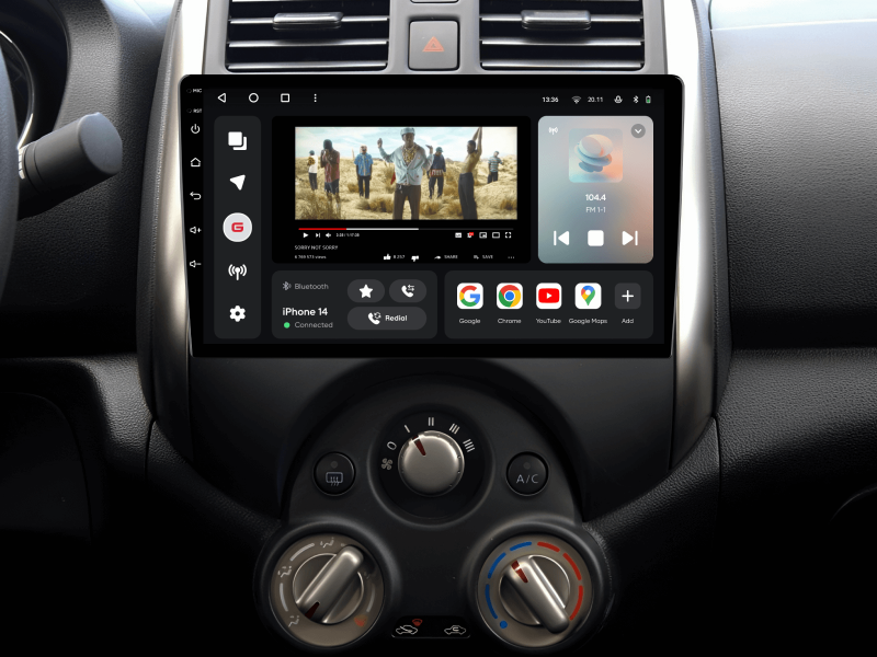 Купити Мультимедійна система Gazer T6009-C17 PRO до Nissan Sunny, Versa 2012-2014