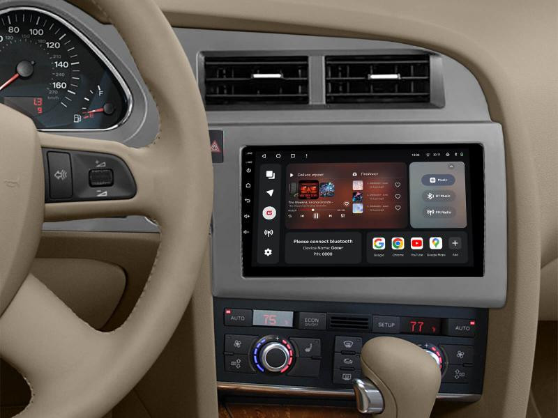 Купить Мультимедійна система Gazer T6009-C6 PRO до Audi A6 (C6) 2004-2011, S6 3 2006-2011, RS6 2 2007-2012